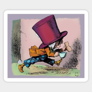 The Mad Hatter Goes to Court Magnet